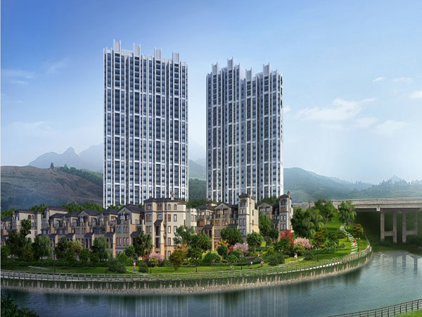 柳州中宅裝飾開工小區(qū)-廣投·龍象城